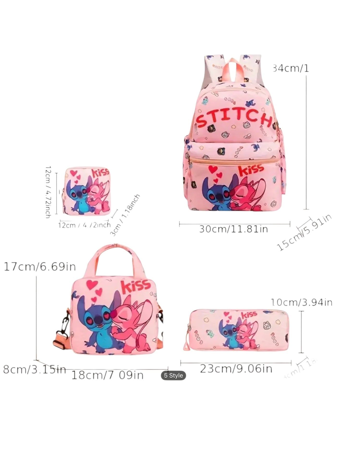 Sac à dos stitch lot